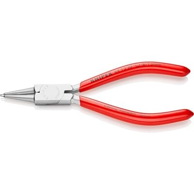 KNIPEX Circlip Pliers for Internal Circlips in Bore Holes Chrome-Plated with Plastic Coating 140 mm, 44 13 J0 KNIPEX Circlip Pliers for Internal Circlips in Bore Holes Chrome-Plated with Plastic Coating 140 mm, 44 13 J0