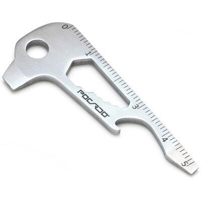 POCARDO KEY TOOL 12-in-1 Multi Tool Key-shaped multifunction tool Screwdriver, beer opener, wrench, ruler, package opener POCARDO KEY TOOL 12-in-1 Multi Tool Key-shaped multifunction tool Screwdriver, beer opener, wrench, ruler, package opener