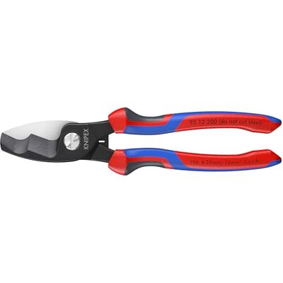 KNIPEX 95 12 200 Tools Cable Shears, Multi-Component (9512200) KNIPEX 95 12 200 Tools Cable Shears, Multi-Component (9512200)
