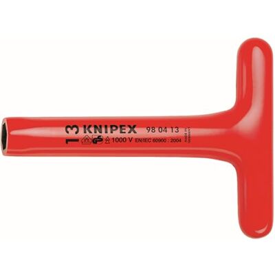 KNIPEX T-Socket Wrench-1000V Insulated 10 mm KNIPEX T-Socket Wrench-1000V Insulated 10 mm