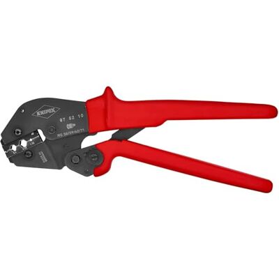 KNIPEX Crimping Pliers for Two-Hand Operation with Non-Slip Plastic Grips 250 mm, 97 52 10 KNIPEX Crimping Pliers for Two-Hand Operation with Non-Slip Plastic Grips 250 mm, 97 52 10
