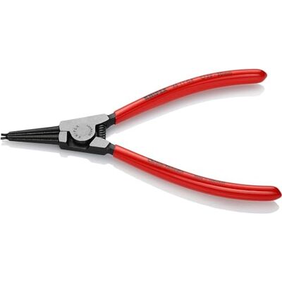 KNIPEX Circlip Pliers for Grip Rings on Shafts with Plastic Coating 180 mm, 46 11 G4 KNIPEX Circlip Pliers for Grip Rings on Shafts with Plastic Coating 180 mm, 46 11 G4