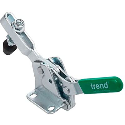 Trend Horizontal Toggle Clamp, 150kg Clamping Force, 50mm Clamping Span, Height Adjustable Rubber Pad, Jig & Fixture Compatible, CR/H150 Trend Horizontal Toggle Clamp, 150kg Clamping Force, 50mm Clamping Span, Height Adjustable Rubber Pad, Jig & Fixture Compatible, CR/H150