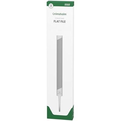 Grimsholm Green Premium Cut Flat File Pack of 12 Grimsholm Green Premium Cut Flat File Pack of 12
