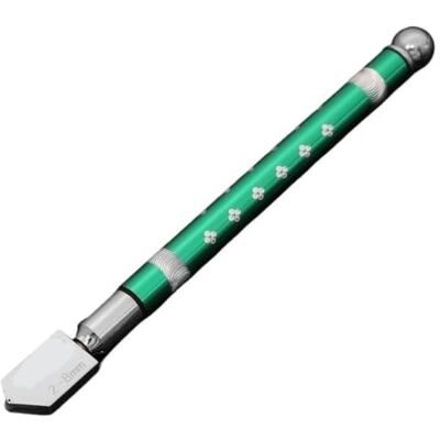 SDIUAKBV Glass Cutter 1PC Glass Tile Cutter Professional Diamond Tipped Window Craft Knife Hand Tool(Green-Household) SDIUAKBV Glass Cutter 1PC Glass Tile Cutter Professional Diamond Tipped Window Craft Knife Hand Tool(Green-Household)