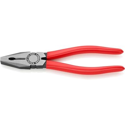 KNIPEX Combination Pliers with Plastic Coating 200 mm, 03 01 200 EAN KNIPEX Combination Pliers with Plastic Coating 200 mm, 03 01 200 EAN