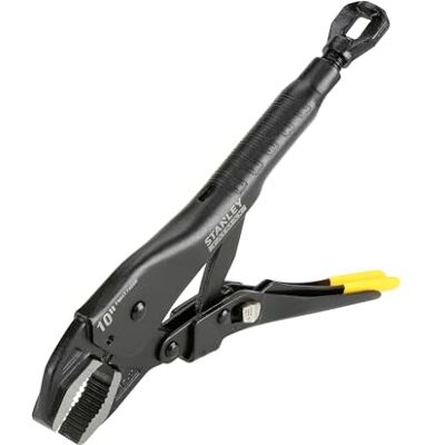 Stanley FMHT0-74886 250 mm Fatmax Locking Mole Grip Curve Jaw Pliers Black Stanley FMHT0-74886 250 mm Fatmax Locking Mole Grip Curve Jaw Pliers Black