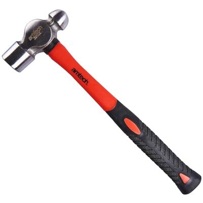 Amtech – Engineers Hammer (Ball Pein Hammer) Rubber Grip for Metalworking, Riveting and Workshop Tasks (32oz (1kg)) Amtech – Engineers Hammer (Ball Pein Hammer) Rubber Grip for Metalworking, Riveting and Workshop Tasks (32oz (1kg))