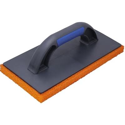 Refina Fine Grain Rubber Sponge Float for Plastering, Rendering & Cement 11 x 5.5" (280 x 140mm) Lightweight & Durable Sponge Float w/Ergonomic Handle Removes Air Bubbles & Trowel Marks Refina Fine Grain Rubber Sponge Float for Plastering, Rendering & Cement 11 x 5.5" (280 x 140mm) Lightweight & Durable Sponge Float w/Ergonomic Handle Removes Air Bubbles & Trowel Marks