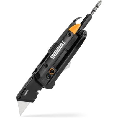 ToughBuilt 5-in-1 Electrician's Folding Utility Knife ToughBuilt 5-in-1 Electrician's Folding Utility Knife