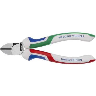 KNIPEX We Forge Winners Limited Edition Side Cutting Pliers with Comfort Handles 160mm, 70 02 160 S8 KNIPEX We Forge Winners Limited Edition Side Cutting Pliers with Comfort Handles 160mm, 70 02 160 S8
