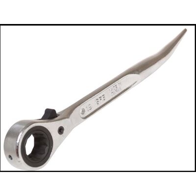 qwikfast Priory 604 Reversible Scaffold Ratchet Spanner 19 x 21mm qwikfast Priory 604 Reversible Scaffold Ratchet Spanner 19 x 21mm