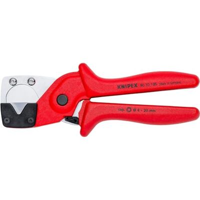 KNIPEX Pipe Cutter for Multilayer and Pneumatic Hoses Glass Fibre Reinforced Plastic Handles 185 mm, 90 10 185 KNIPEX Pipe Cutter for Multilayer and Pneumatic Hoses Glass Fibre Reinforced Plastic Handles 185 mm, 90 10 185