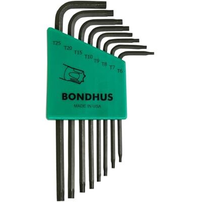 Bondhus ,TLX8S 8PC Long Series TORX Key Set T6-T25, 31832 Bondhus ,TLX8S 8PC Long Series TORX Key Set T6-T25, 31832