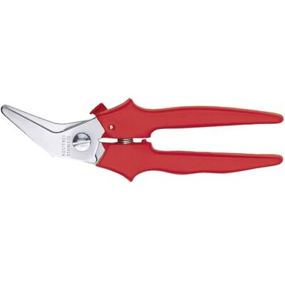 BESSEY D48A Angled Combi-Scissors, Red/Grey BESSEY D48A Angled Combi-Scissors, Red/Grey