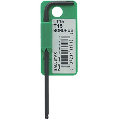 Bondhus , LT15 BALLEND TORX Key, TX15, 11715 Bondhus , LT15 BALLEND TORX Key, TX15, 11715