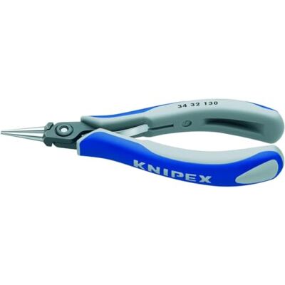KNIPEX Precision Electronics Gripping Pliers with Multi-Component Handles 130 mm, 34 32 130 KNIPEX Precision Electronics Gripping Pliers with Multi-Component Handles 130 mm, 34 32 130
