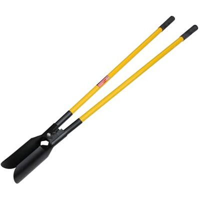 Neilsen CT1148 Post Hole Digger with 1510mm Fibreglass Handles and Rubber Grips for Fence and Gate Post Installation Neilsen CT1148 Post Hole Digger with 1510mm Fibreglass Handles and Rubber Grips for Fence and Gate Post Installation