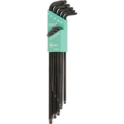 Wiha 26970 12 Piece ESD Safe Drive-loc 4 and Tweezers Set Extra-Long Reach, Black Oxide, CRM-72 Tool Steel Wiha 26970 12 Piece ESD Safe Drive-loc 4 and Tweezers Set Extra-Long Reach, Black Oxide, CRM-72 Tool Steel