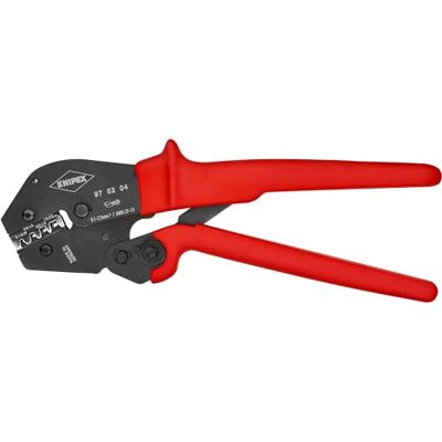 KNIPEX Crimping Pliers for Two-Hand Operation with Non-Slip Plastic Grips 250 mm, 97 52 04 KNIPEX Crimping Pliers for Two-Hand Operation with Non-Slip Plastic Grips 250 mm, 97 52 04
