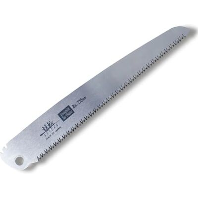 SUIZAN Replacement Blade for Folding Hand Saw 210mm Versatile Wood Professional Compact Pull Saw for Woodworking Gardening Branches Camping Bushcraft Firewood DIY Tools Sharp Replaceable Blade SUIZAN Replacement Blade for Folding Hand Saw 210mm Versatile Wood Professional Compact Pull Saw for Woodworking Gardening Branches Camping Bushcraft Firewood DIY Tools Sharp Replaceable Blade