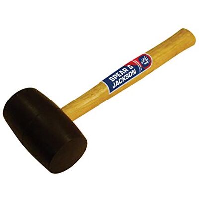 Jackson MALLET24 Rubber Mallet, Blue, 24 oz. Jackson MALLET24 Rubber Mallet, Blue, 24 oz.