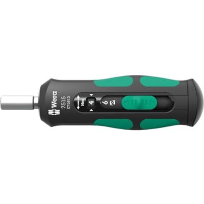 Wera 7515 Kraftform Safe-Torque Speed 2-6 Nm, Torque Wrench, 2-6 Nm 05075815001 Wera 7515 Kraftform Safe-Torque Speed 2-6 Nm, Torque Wrench, 2-6 Nm 05075815001