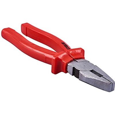 Amtech 200mm (8in) Superior Combination Pliers, Drop Forged Steel, Slip-Guard PVC Handles Amtech 200mm (8in) Superior Combination Pliers, Drop Forged Steel, Slip-Guard PVC Handles