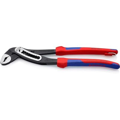 KNIPEX Alligator Water Pump Pliers with Multi-Component Grips, with Integrated Tether Attachment Point for a Tool, 88 02 300 T KNIPEX Alligator Water Pump Pliers with Multi-Component Grips, with Integrated Tether Attachment Point for a Tool, 88 02 300 T