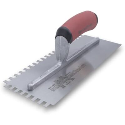 Marshalltown Flooring & Tiling Notched Trowel 1/4 X 3/8 X 1/4 Square Marshalltown Flooring & Tiling Notched Trowel 1/4 X 3/8 X 1/4 Square