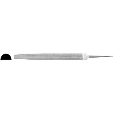 Zarivy Mechanic File Half Round, Made of Steel, Ideal for roughing and Finishing Surfaces in Metal and Wood Work. Zarivy Mechanic File Half Round, Made of Steel, Ideal for roughing and Finishing Surfaces in Metal and Wood Work.