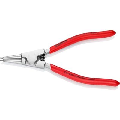 KNIPEX Circlip Pliers for External Circlips on Shafts Chrome-Plated with Plastic Coating 140 mm, 46 13 A1 KNIPEX Circlip Pliers for External Circlips on Shafts Chrome-Plated with Plastic Coating 140 mm, 46 13 A1