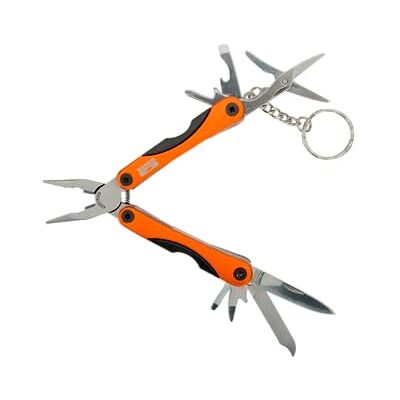 Bahco MTT121 Mini Multi Tool with Key Ring, Multicoloured Bahco MTT121 Mini Multi Tool with Key Ring, Multicoloured