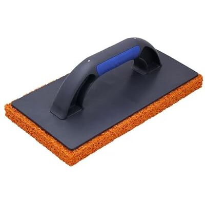Refina Coarse Grain Rubber Sponge Float for Plastering, Rendering & Cement 11 x 5.5" (280 x 140mm) Lightweight & Durable Sponge Float w/Ergonomic Handle Removes Air Bubbles & Trowel Marks Refina Coarse Grain Rubber Sponge Float for Plastering, Rendering & Cement 11 x 5.5" (280 x 140mm) Lightweight & Durable Sponge Float w/Ergonomic Handle Removes Air Bubbles & Trowel Marks