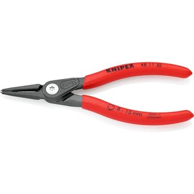 KNIPEX Precision Circlip Pliers for Internal Circlips in Bore Holes with Non-Slip Plastic Coating 140 mm, 48 11 J0 KNIPEX Precision Circlip Pliers for Internal Circlips in Bore Holes with Non-Slip Plastic Coating 140 mm, 48 11 J0