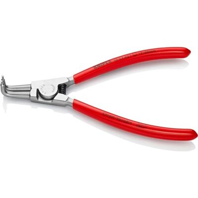 KNIPEX Circlip Pliers for External Circlips on Shafts Chrome-Plated with Plastic Coating 170 mm, 46 23 A21 KNIPEX Circlip Pliers for External Circlips on Shafts Chrome-Plated with Plastic Coating 170 mm, 46 23 A21