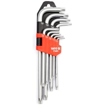 Yato Torx Key Set 9-Piece T10 T50 Cr-V Yato Torx Key Set 9-Piece T10 T50 Cr-V