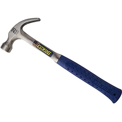 Estwing E3/20c Curved Claw Hammer Vinyl Grip 20oz Estwing E3/20c Curved Claw Hammer Vinyl Grip 20oz