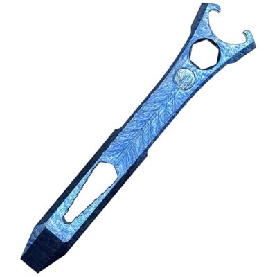 GIWFBQTR Titanium Alloy Pry Bar Multi-Tool Bottle Opener Compact Size EDC Multi-Tool Pry Bar Wrench Screwdriver GIWFBQTR Titanium Alloy Pry Bar Multi-Tool Bottle Opener Compact Size EDC Multi-Tool Pry Bar Wrench Screwdriver