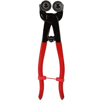 samfox Glass Cutter 200mm Heavy-Duty Glass Mosaic Cut Nippers Ceramic Tile Wheel Wheeled Cutter Pliers Tool samfox Glass Cutter 200mm Heavy-Duty Glass Mosaic Cut Nippers Ceramic Tile Wheel Wheeled Cutter Pliers Tool