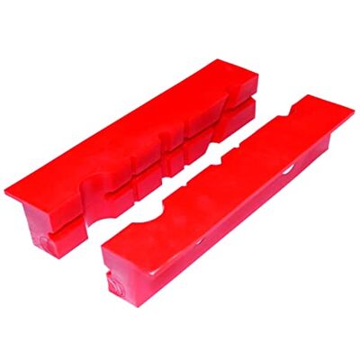 Amtech D4290 140mm Non-Marking Magnetic vice jaw Protectors Amtech D4290 140mm Non-Marking Magnetic vice jaw Protectors