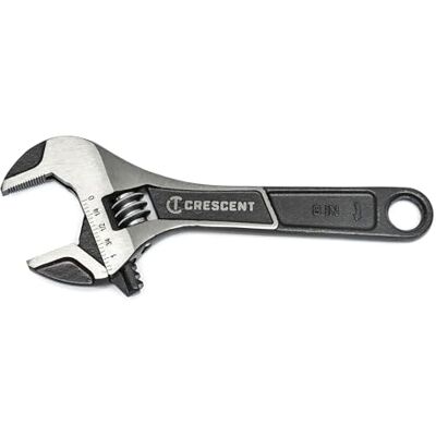Crescent Adjustable Wrench - Wide Jaw - Black phosphate Crescent Adjustable Wrench - Wide Jaw - Black phosphate