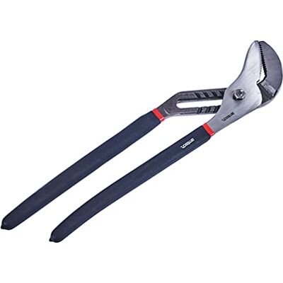 Amtech 16" Heavy Duty Water Pump Pliers, Drop Forged & Heat Treated Steel, Adjustable Slip Joint with Serrated Jaws for Secure Grip on Pipes, Nuts & Fittings Amtech 16" Heavy Duty Water Pump Pliers, Drop Forged & Heat Treated Steel, Adjustable Slip Joint with Serrated Jaws for Secure Grip on Pipes, Nuts & Fittings
