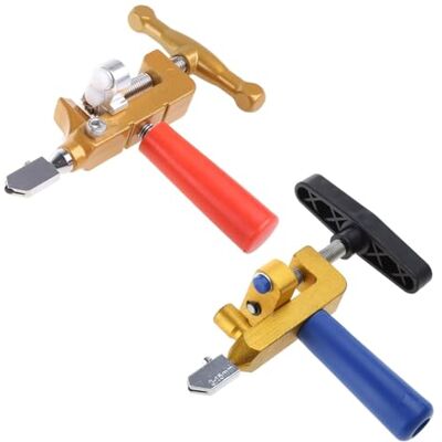 CAZSTYK Portable Cutting Kit, Glass Cutter Opener Manual Cutting Tools for Glass Porcelain Ceramic Marble with 2 In1 Handheld CAZSTYK Portable Cutting Kit, Glass Cutter Opener Manual Cutting Tools for Glass Porcelain Ceramic Marble with 2 In1 Handheld