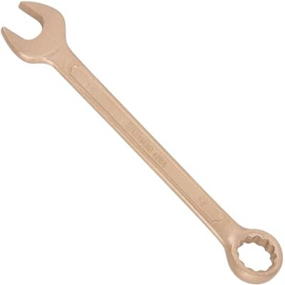 Beta 420814 Sparkproof Combination Spanner, Open Bi-hex Ring Ends, 14mm Size Beta 420814 Sparkproof Combination Spanner, Open Bi-hex Ring Ends, 14mm Size