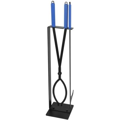 Uten Fire Poker Set with 27.17"/69cm Fire Poker & Fire Tongs, with a Metal Stand, Heavy-Duty Fireplace Accessories, Fireplace Tool Set, Fireside Companion, Indoor Fireplace, Outdoor Campfires Uten Fire Poker Set with 27.17"/69cm Fire Poker & Fire Tongs, with a Metal Stand, Heavy-Duty Fireplace Accessories, Fireplace Tool Set, Fireside Companion, Indoor Fireplace, Outdoor Campfires