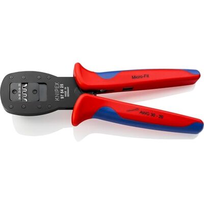 KNIPEX Crimping Pliers for Micro Plugs Parallel Crimping for Connectors in the Micro-Fit Series From Molex LLC With, 97 54 25 KNIPEX Crimping Pliers for Micro Plugs Parallel Crimping for Connectors in the Micro-Fit Series From Molex LLC With, 97 54 25