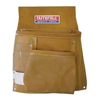 Faithfull Model - Single Tool & Nail Pouch Faithfull Model - Single Tool & Nail Pouch