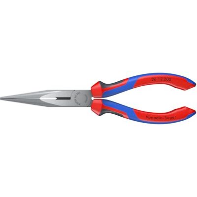 KNIPEX 26 12 200 SBA Tools Long Nose Pliers with Cutter, Multi-Component (2612200SBA) KNIPEX 26 12 200 SBA Tools Long Nose Pliers with Cutter, Multi-Component (2612200SBA)