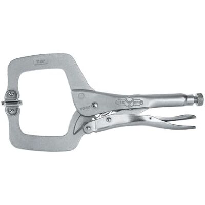 IRWIN Visegrip 11sp Locking C Clamp 11in Swivel Pad IRWIN Visegrip 11sp Locking C Clamp 11in Swivel Pad
